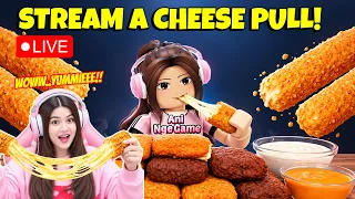 [LIVE] Mabar Roblox Stream a Cheese Pull & Dekor Kantor Streamer Mukbang di Game ini!! 