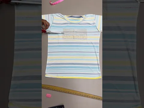 Old T-Shirt Se Night Wear Shorts kaise Banaye/पुरानी T-Shirt से बनाएं आरामदायक Shorts #viralshorts