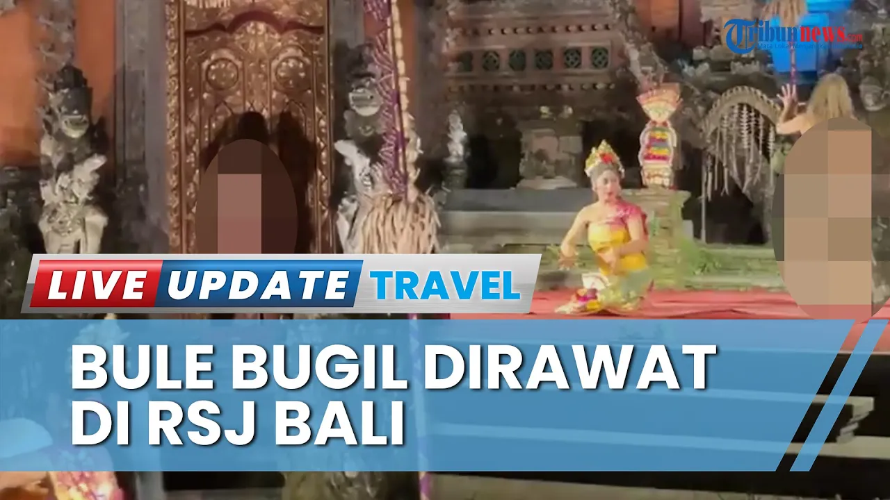 Bule Telanjang di Bali Ternyata Alami Gangguan Jiwa Gegara Duit, Kini Dirawat Intensif di RSJ Bangli