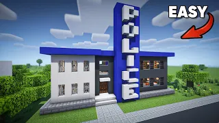 Minecraft police station - Tutorial