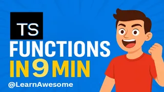 Learn TypeScript Functions FAST - Parameters Return Types Overloading Explained