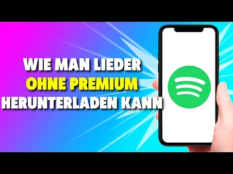 Download MP3 Wie man Lieder in Spotify OHNE Premium herunterladen kann *2024*