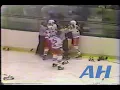 NHL Dec 27 1981 New York Rangers v Pittsburgh Penguins R Nick Fotiu v Paul Baxter
