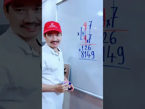 Phương pháp nhân top IQ 😜#maths