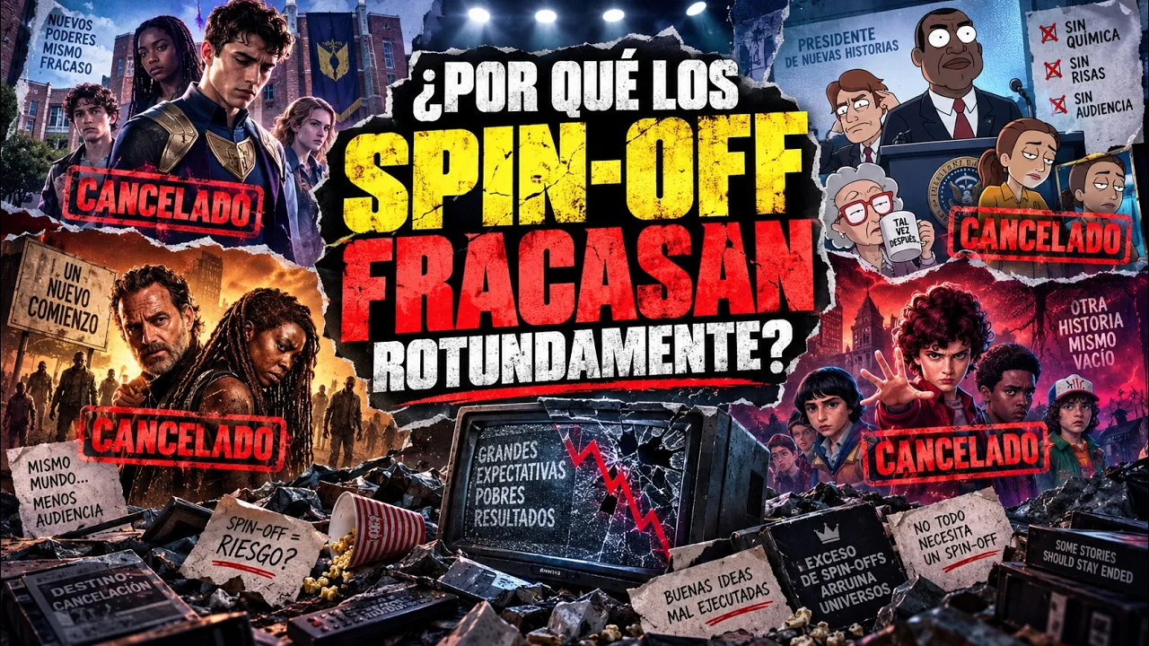 ESTOY HARTO DE LAS SERIES SPIN OFF