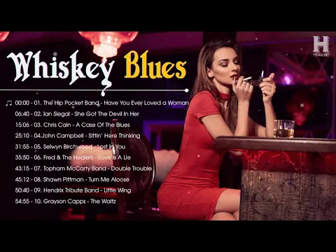1 Hour Whiskey Blues | The Best Blues Songs 60s 70s | Slow Blues / Blues Ballads | Jazz Blues Guitar