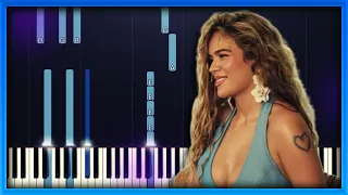 KAROL G & Nicki Minaj - Tusa | Piano Tutorial by OCTOBER