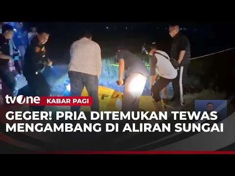 Geger, Warga Jombang Temukan Mayat Pria Mengapung di Aliran Sungai