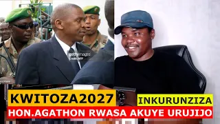 Ngwayo y'Amakuru avuye kwa Hon.AGATHON RWASA yihuta 26/00/2026