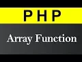 Create Array using Array Function in PHP Hindi