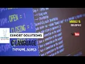 FOR LOOP IN C C LANGUAGE TUTORIAL CODING TUTORIAL