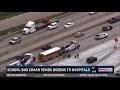 Dozens of students hurt in 290 school bus crash
