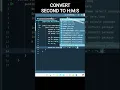 Java Program to Convert Seconds into Hours Minutes Seconds Java Tutorial