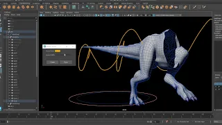 Create Curves from Animated Objects in Maya Python Script Tool