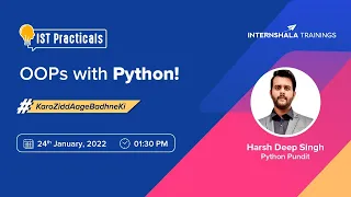 OOPs with Python World Education Day Fair 2022