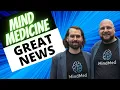 Mind Medicine Great News mind medicine stock update MINDMED INC NASDAQ MNMD NEO MMED