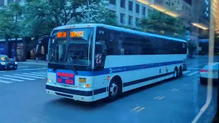 MTA QM40 Bus Ride 2013 MCI D4500CT 2264 From East Midtown to LeFrak City via I-495