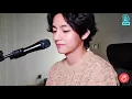Pink sweat$ '17'| Taehyung(BTS) cover  || VLIVE || lyrics