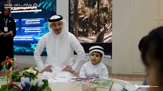 هزاع بن زايد يزور  مهرجان العين للرطب  في دورته الأولى دندنها