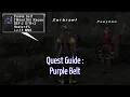 FFXI Quest Guide Purple Belt WingsXI