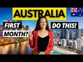 COMPLETE Guide For Your First Month in Australia Moving to Australia