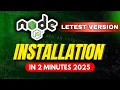 How to Install Node js Latest Version 2025 Step by Step Setup Guide