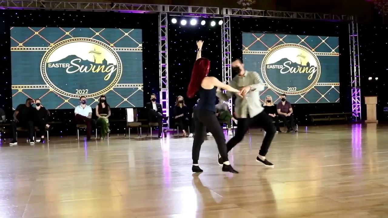 Easter Swing AllStarChampions Strictly Sean Mckeever & Larisa Tingle