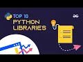 Top 10 Most Popular Python Libraries