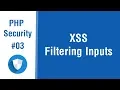 PHP Security Tips In Arabic - Cross Site Scripting and Filtering Inputs
