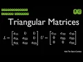 Triangular Matrices - Computational Linear Algebra