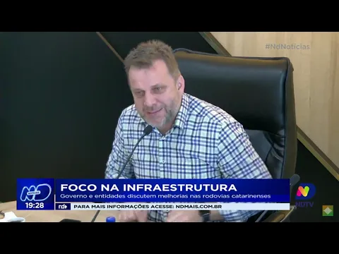 Governo e entidades discutem melhorias nas rodovias catarinenses