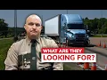 Trooper reveals how truckers get picked for inspection ways to avoid violations