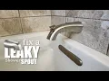 How to fix a leaking tub spout - Kohler shower spout leaking