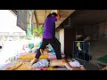 4 Wonderful BACK WALKING Thai Street Massage in Thailand