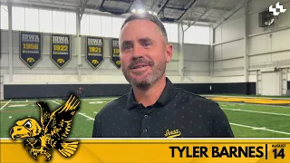 Tyler Barnes Iowa Football Aug 14