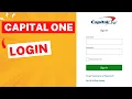 How to Login to CapitalOne com Step-by-Step Guide for Secure Access