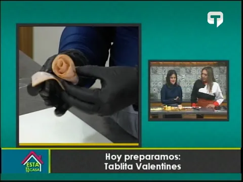 Hoy preparamos tablita valentines