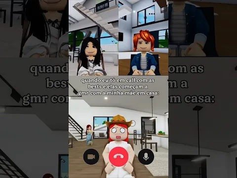Vocês tem amigas assim? 😂 #roblox #robloxshorts
