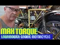 lawnmower engine motorcycle installing reversing spring in a 40 series torque converter stall adj