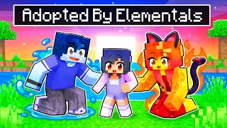 Download Adopted by ELEMENTALS in Minecraft! MP3