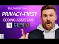 Build your own privacy-first AI coding assistant Ollama Code Gemini CLI