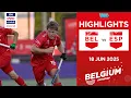 FIH Hockey Pro League 2024-25 Highlights: Belgium vs Spain (M) | Match 2