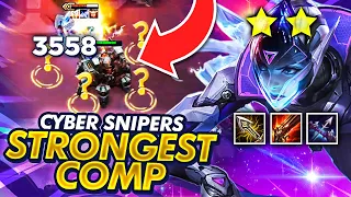 THE STRONGEST COMP THIS PATCH! CYBER SNIPERS! | TFT | Teamfight Tactics Galaxies