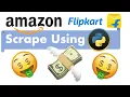 web scrape amazon flipkart using python email price drop alert system