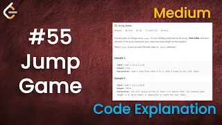 Jump Game Live Coding with Explanation Leetcode - 55