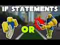 ROBLOX How To Script If Statements Zero to Hero