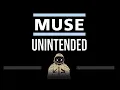 Download Lagu Muse • Unintended (CC) 🎤 [Karaoke] [Instrumental Lyrics]