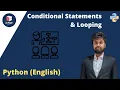 Python English for Beginners Conditional Statement Looping Grade 7 - 10 Coding Blocks Junior