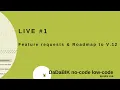 DaDaBIK low-code no-code LIVE let s discuss feature suggestions and roadmap to V 12