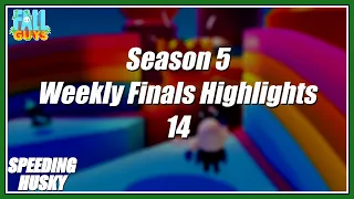 Fall Guys | Has Fall Mtn. and Lost Temple Been Spammed Recently? (S5 Weekly Finals Highlights 14)